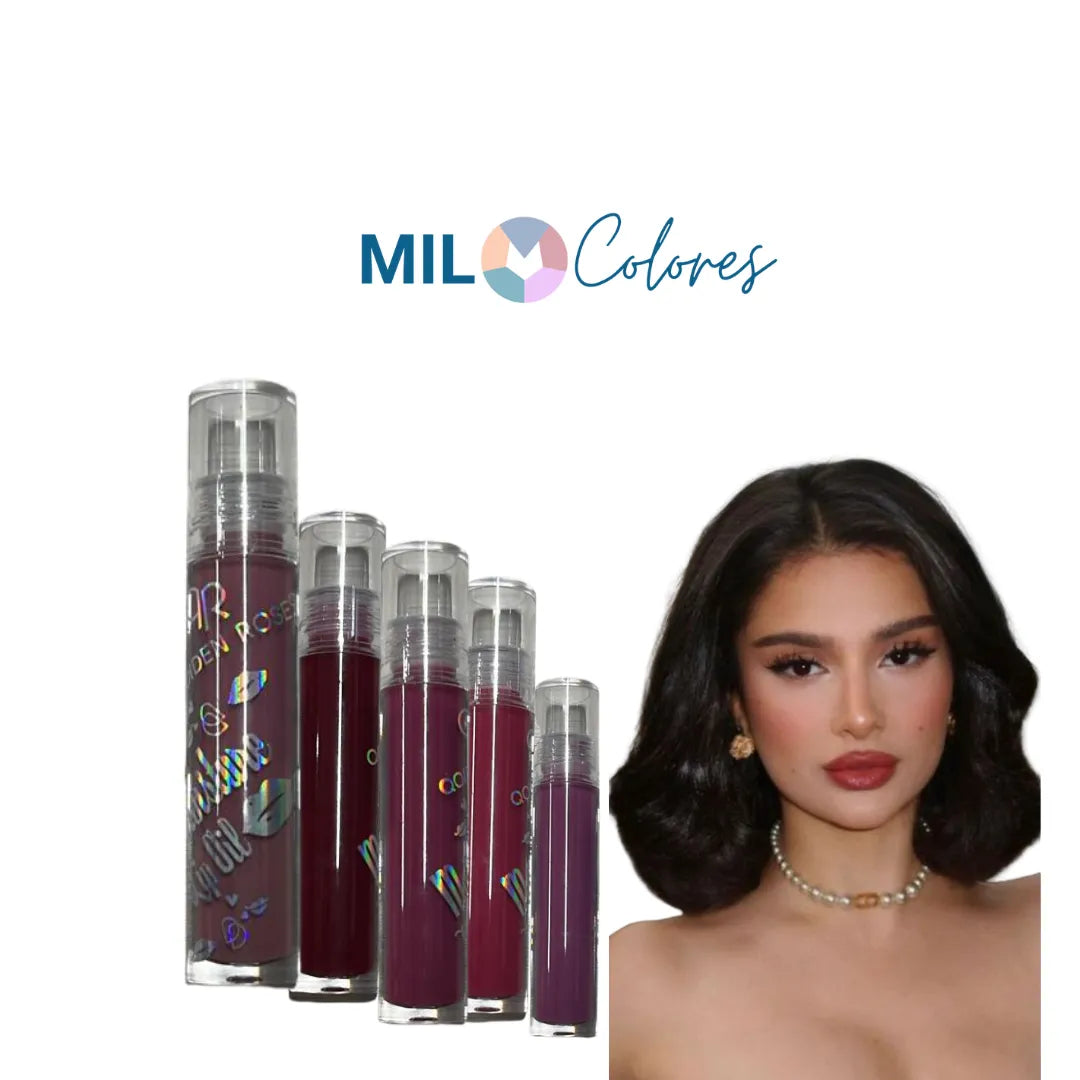 Brillo labial con aplicador qoiden rose