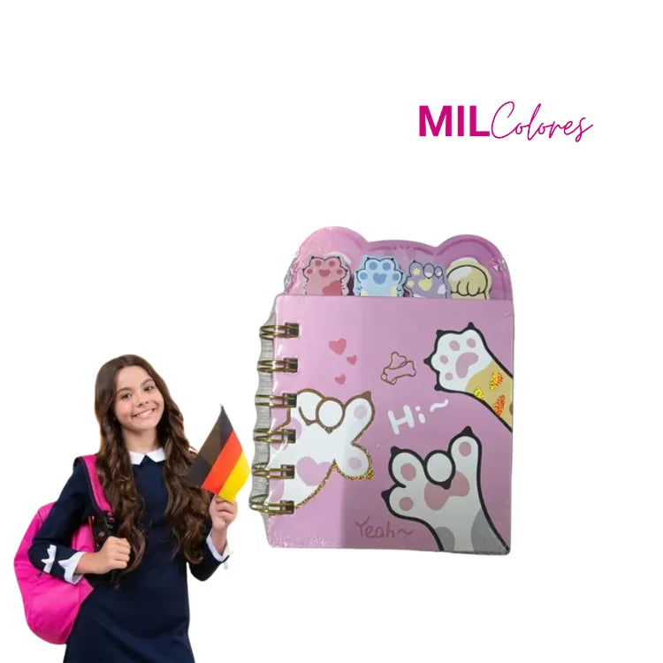 Agendas Argolladas Huellitas