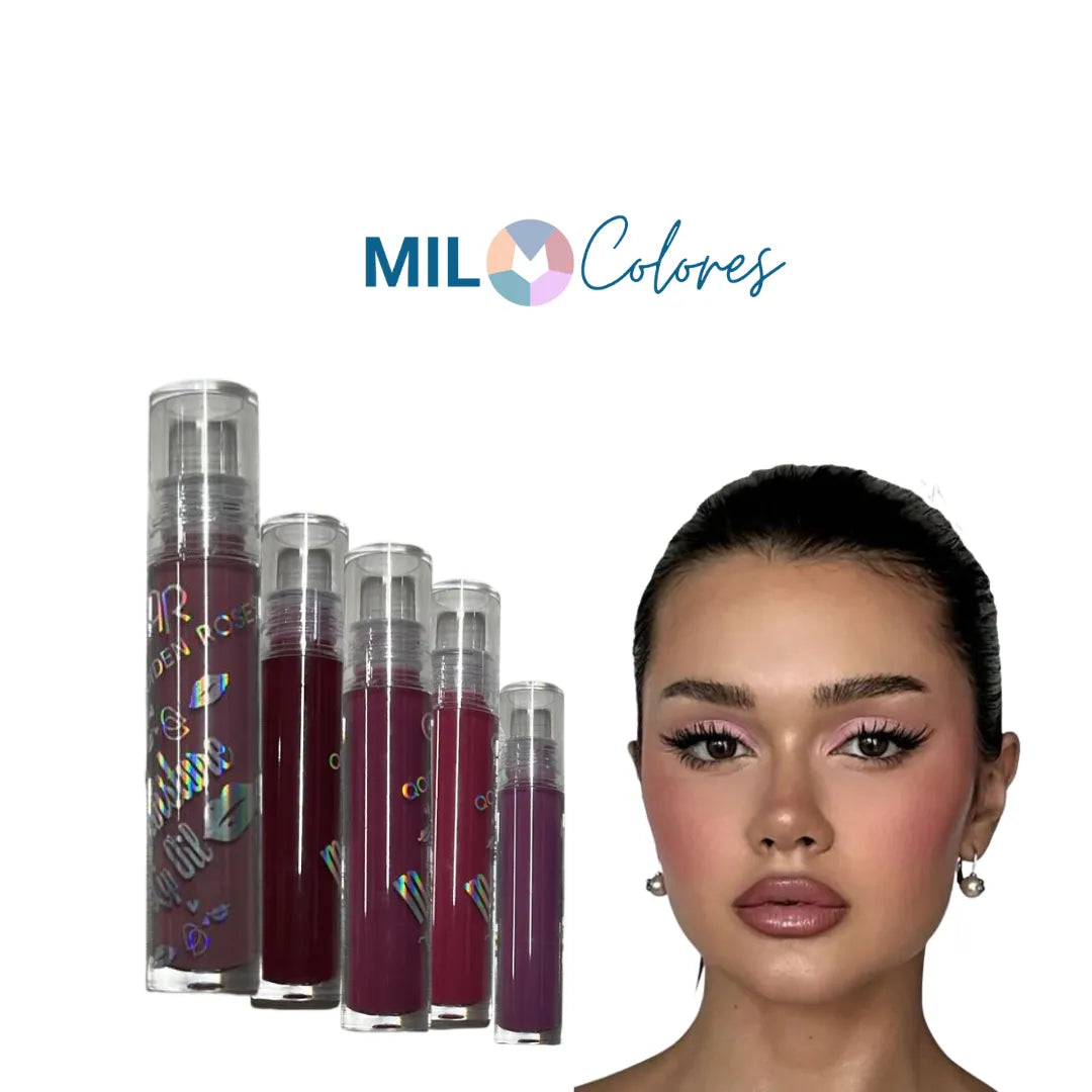 Brillo labial con aplicador qoiden rose