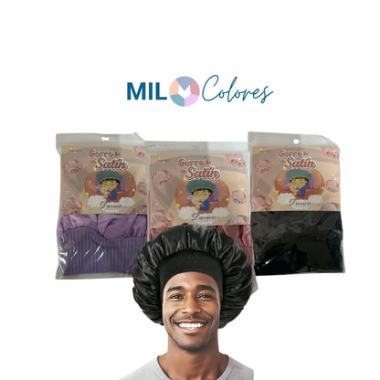 Gorro de satín