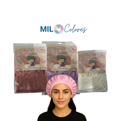 Gorro de satín