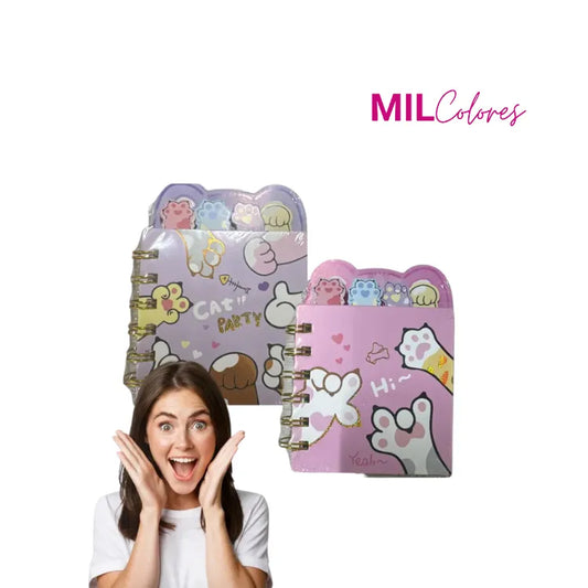 Agendas Argolladas Huellitas