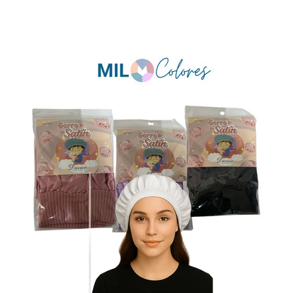 Gorro de satín