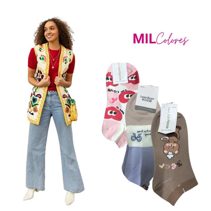 Medias Tobilleras Dama