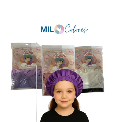 Gorro de satín
