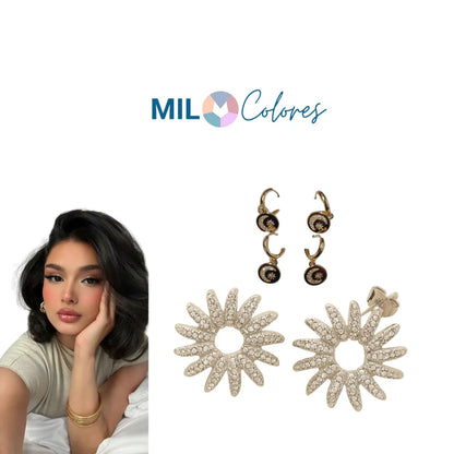 Aretes, variedad de estilo